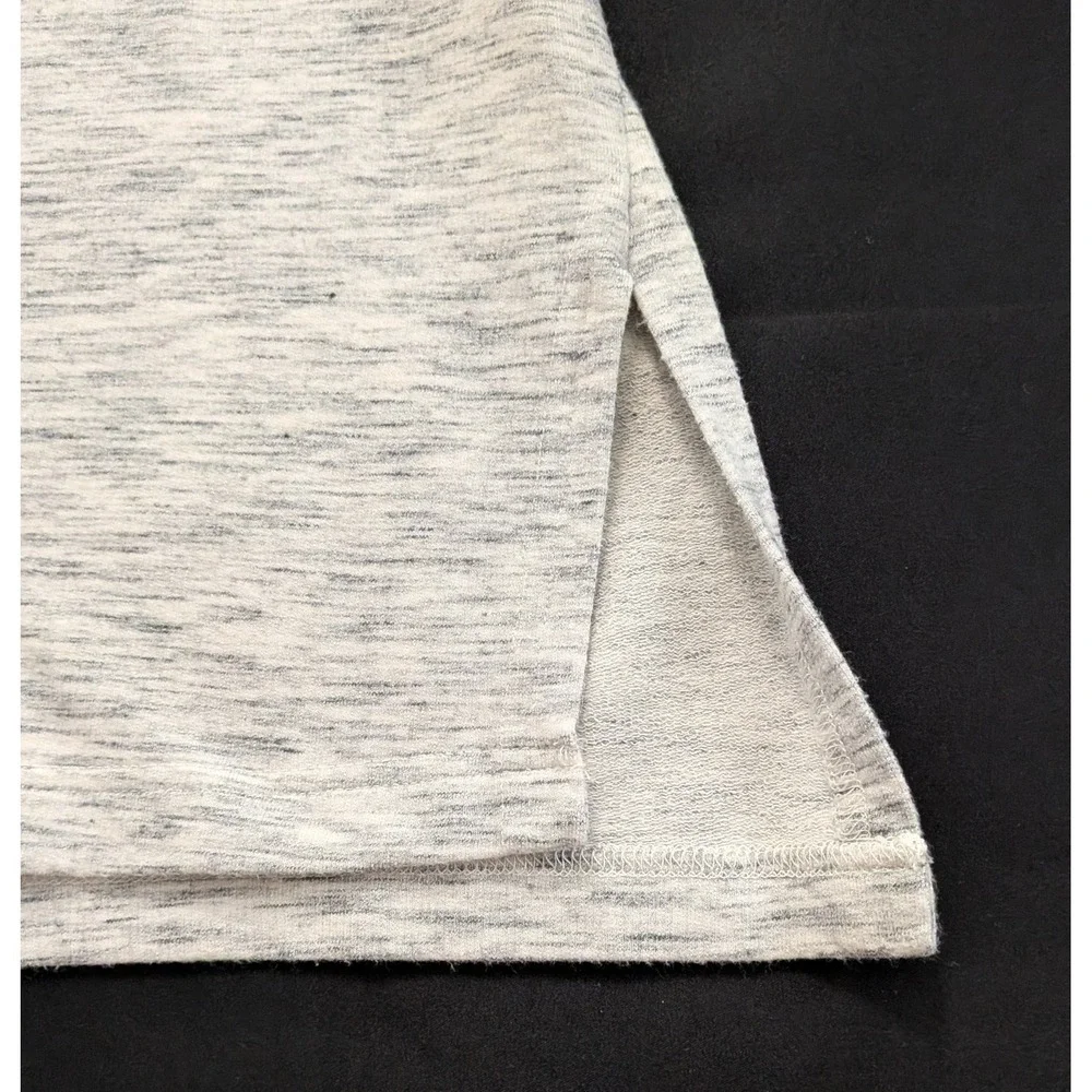Free People Movement Long Sleeve Sweater Lace Cutout Heather Gray Small S